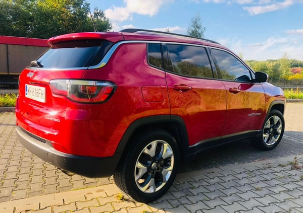 Jeep Compass cena 79000 przebieg: 71500, rok produkcji 2018 z Radom małe 781